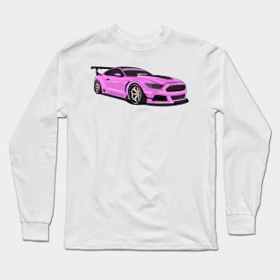 MUSTANG WIDEBODY VIOLET Long Sleeve T-Shirt